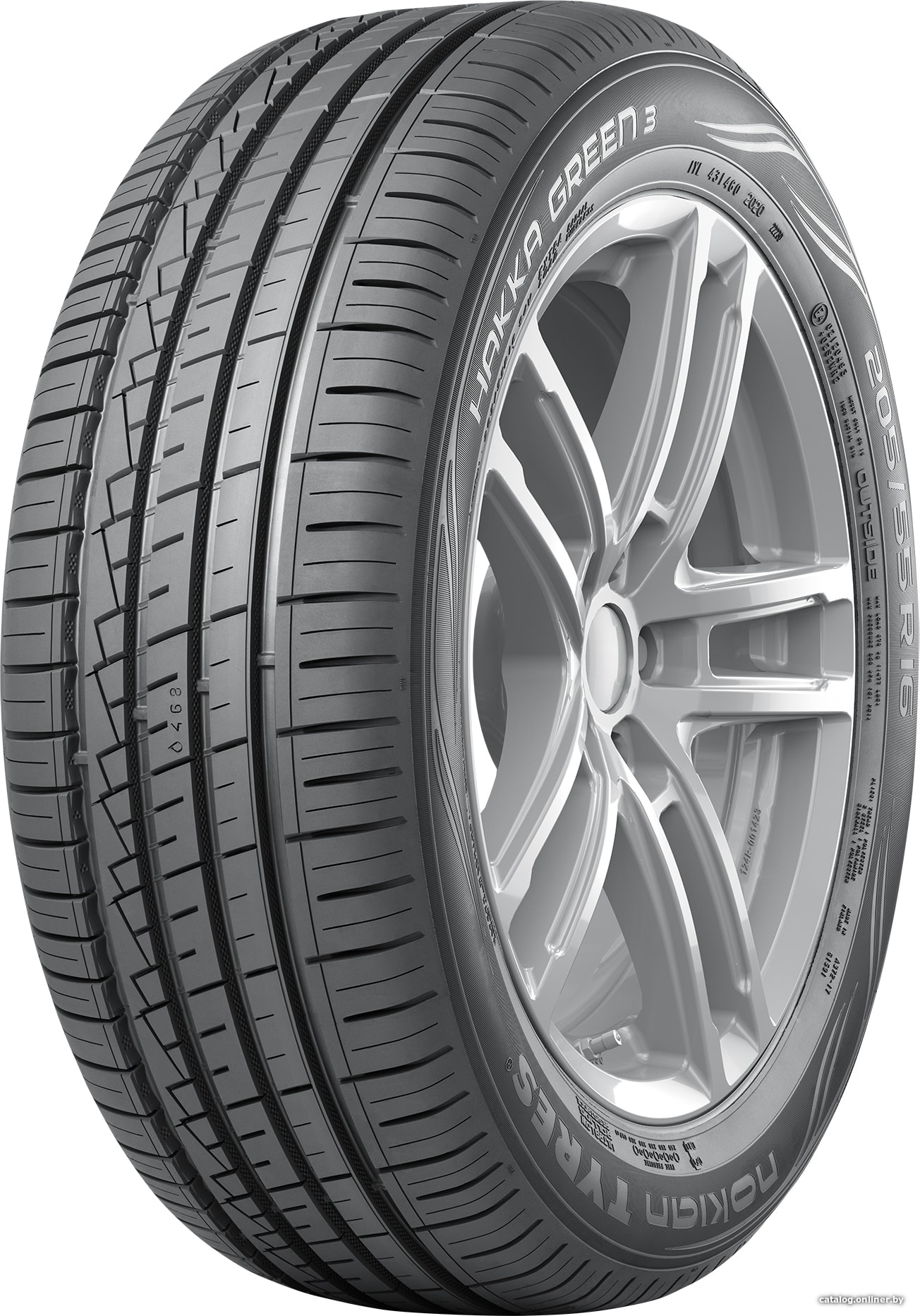 Автомобильные шины Nokian Tyres Hakka Green 3 215/55R18 99V в Бресте купить  за рублей в рассрочку