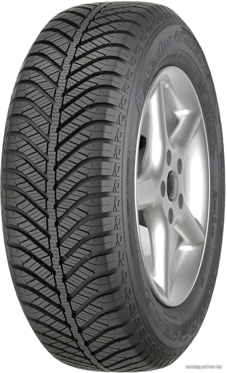 Автомобильные шины Goodyear Vector 4Seasons 205/55R16 94V
